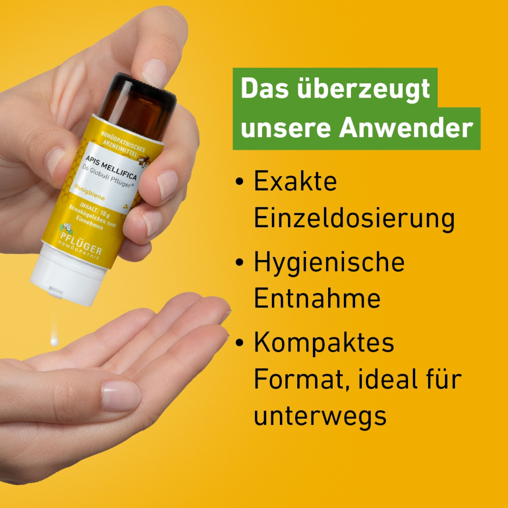 Apis mellifica D12 Globuli Pflüger 10 g Globuli