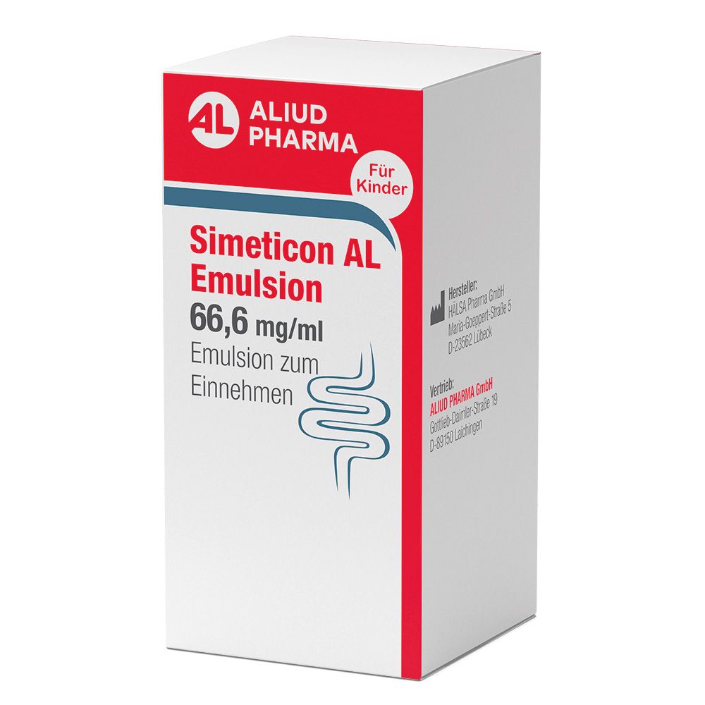SIMETICON AL EMULSION 66,6 mg/ml 50 ml Emulsion