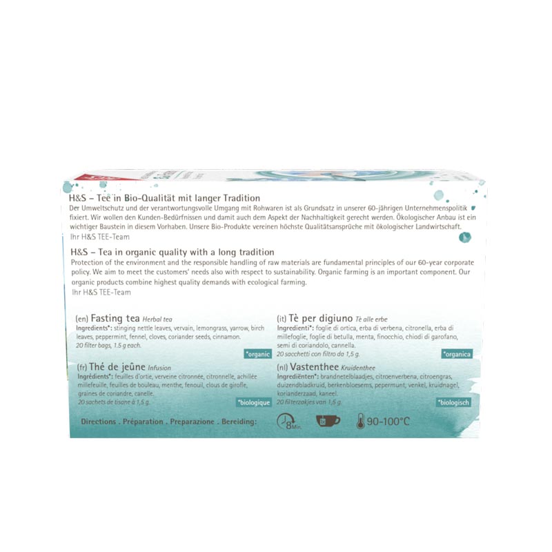 H&S Wohlfühltee Fastentee 20X1.5 g Filterbeutel