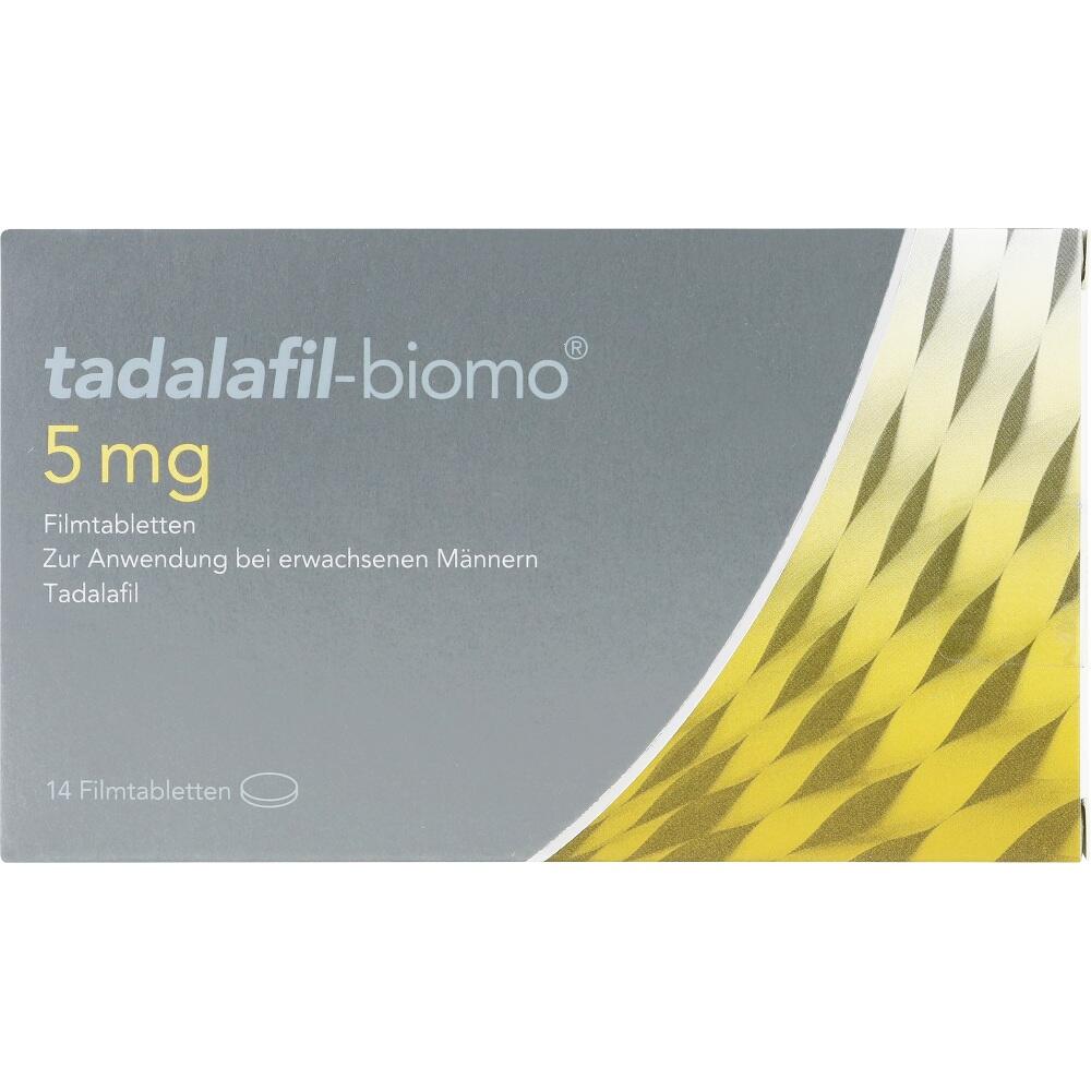 tadalafil-biomo 5 mg 14 St Filmtabletten