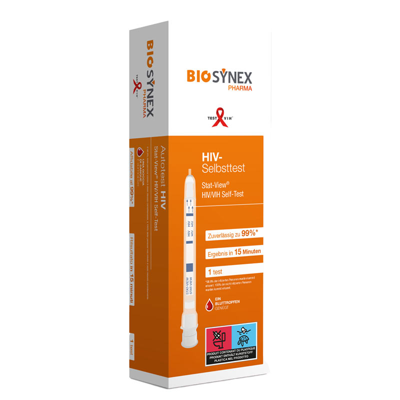 BIOSYNEX HIV-Selbsttest 1 St Test