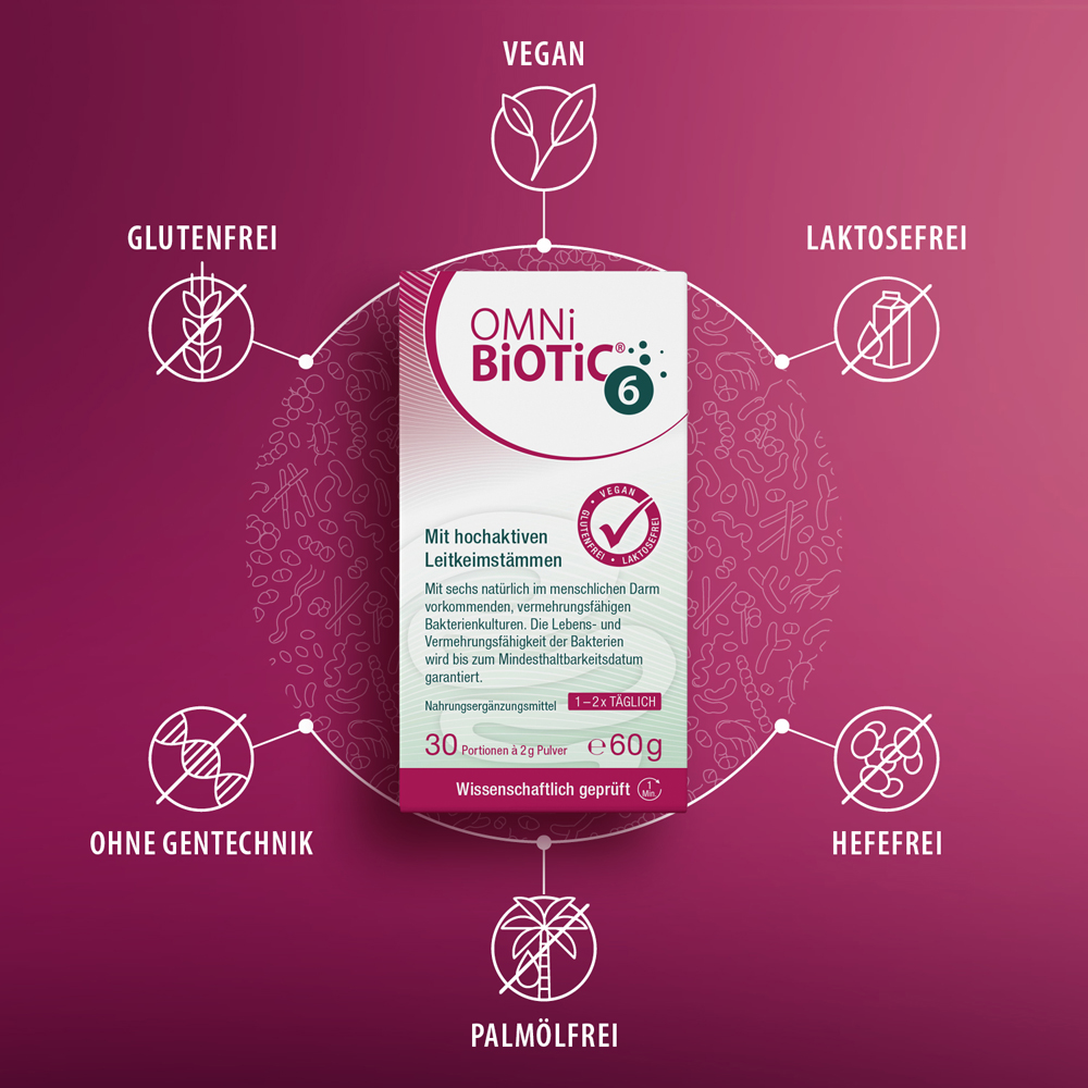 OMNi-BiOTiC 6 Doppelpackung 2X60 g Pulver