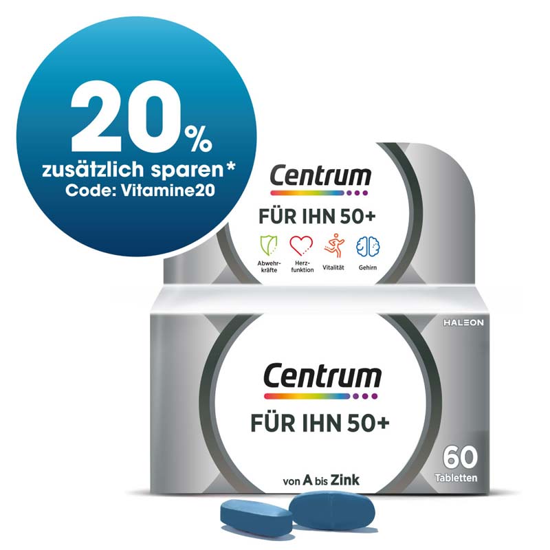 Centrum Für Ihn 50+ - Jetzt 20% sparen  60 St