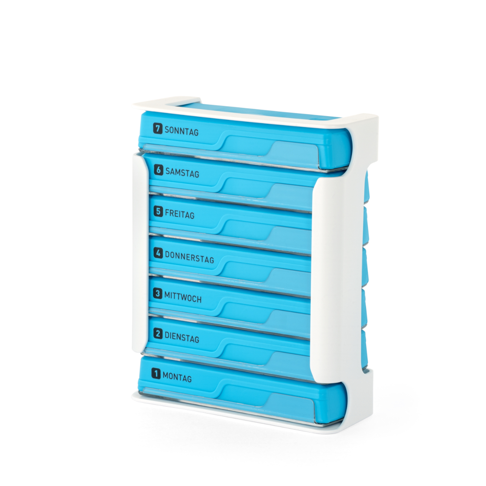 WEPA 7 Tage Compact Wochenmagazin weiß/blau 1 St