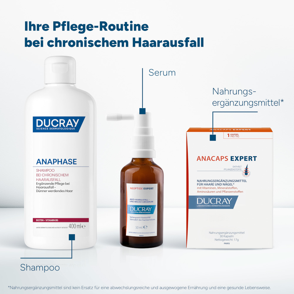 DUCRAY ANAPHASE SHAMPOO BEI CHRONISCHEM HAARAUSFALL 400 ml Shampoo