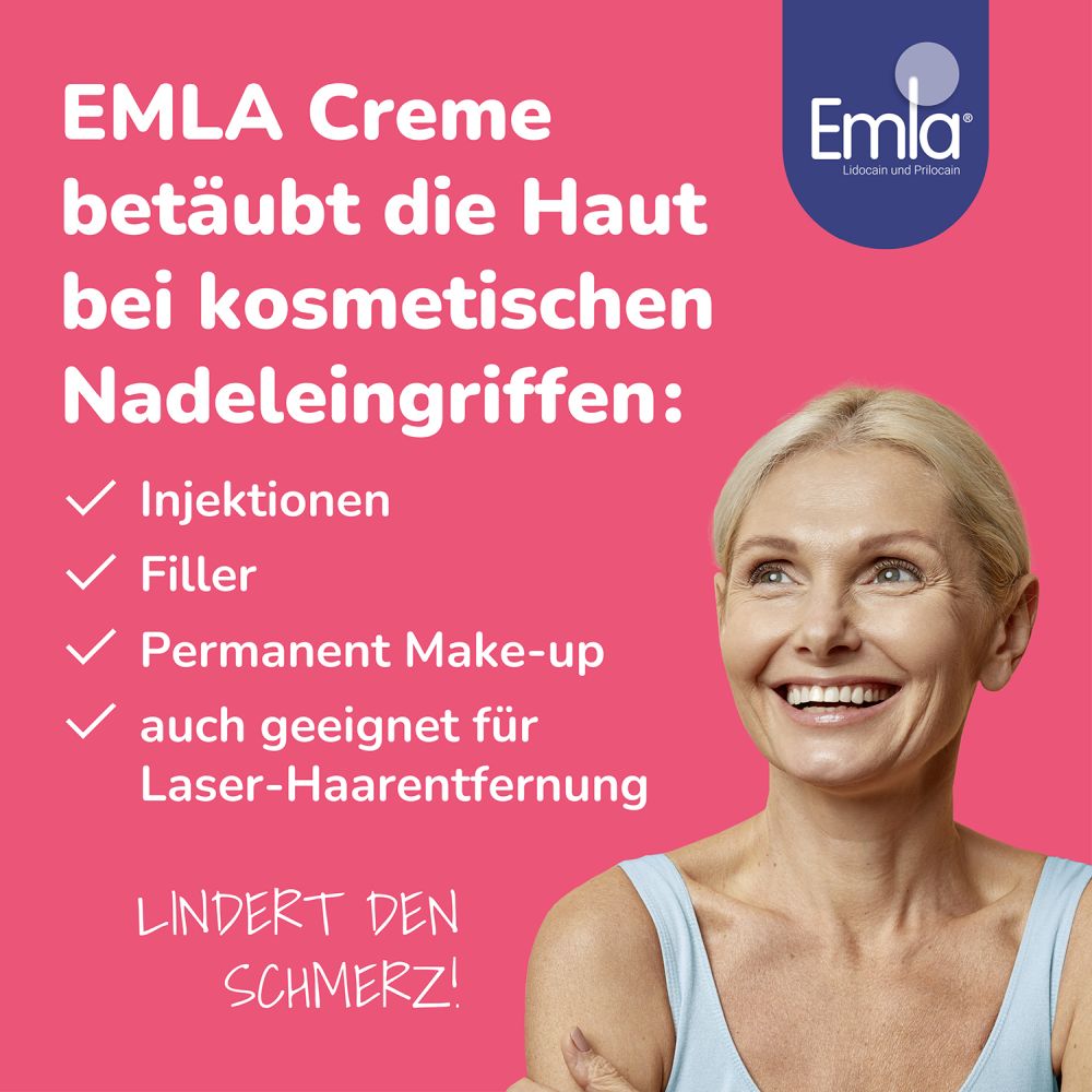 Emla Creme + 2 Tegaderm Pflaster  5 g Creme