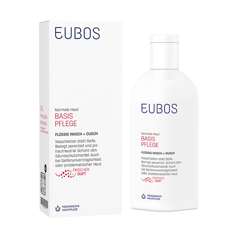 EUBOS FLÜSSIG rot mit frischem Duft 200 ml Flüssigkeit
