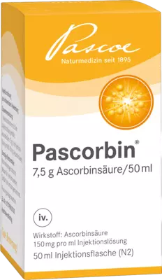 PASCORBIN Injektionslösung 20X50 ml Injektionslösung