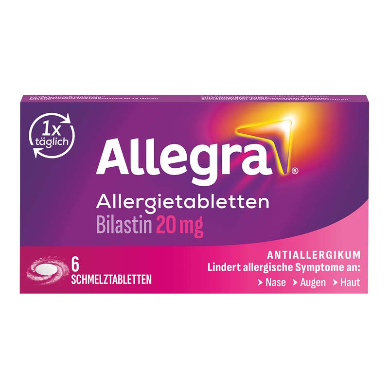 Allegra Allergietabletten  6 St Schmelztabletten