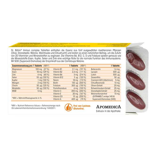 Dr. Böhm Immun complex 30 St Tabletten