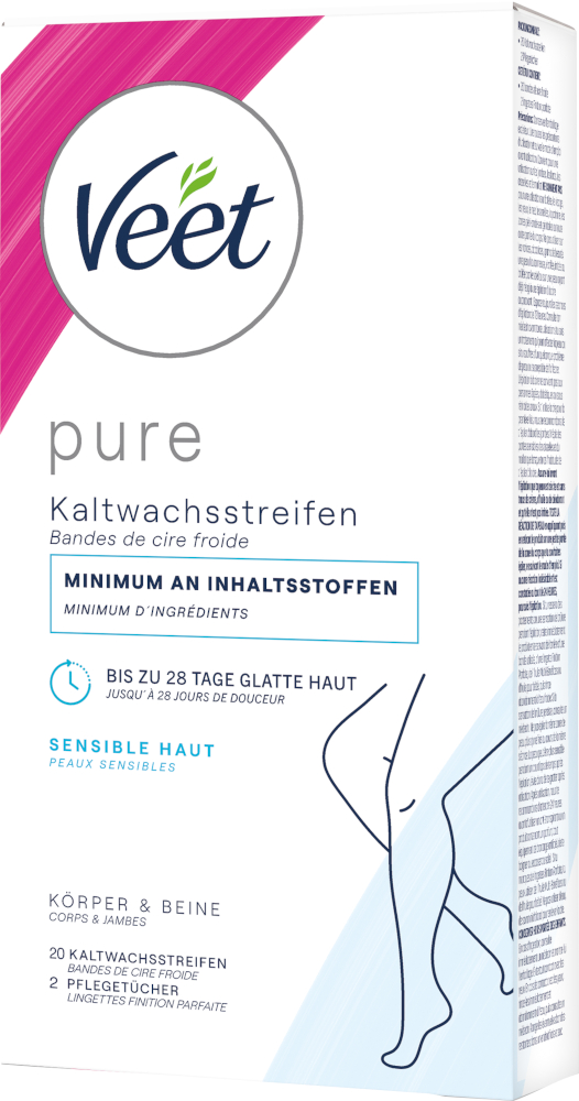 VEET Enthaarungsstreifen sensitive 10X2 St Streifen