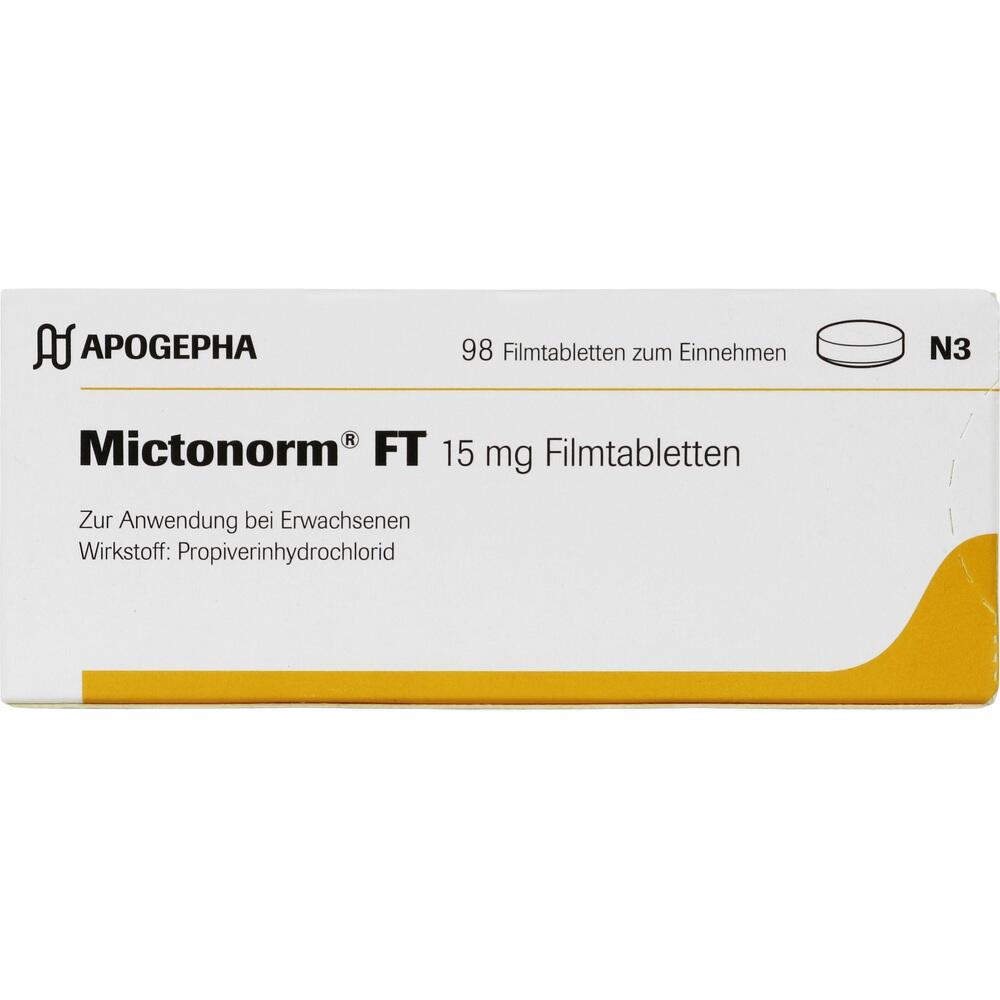 MICTONORM FT Filmtabletten 98 St Filmtabletten