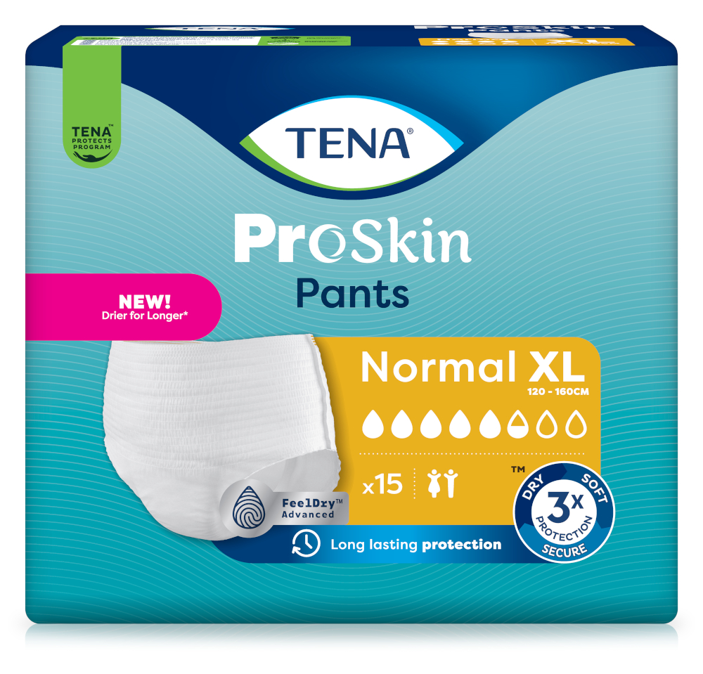TENA ProSkin Pants Normal XL bei Inkontinenz 15 St Binden