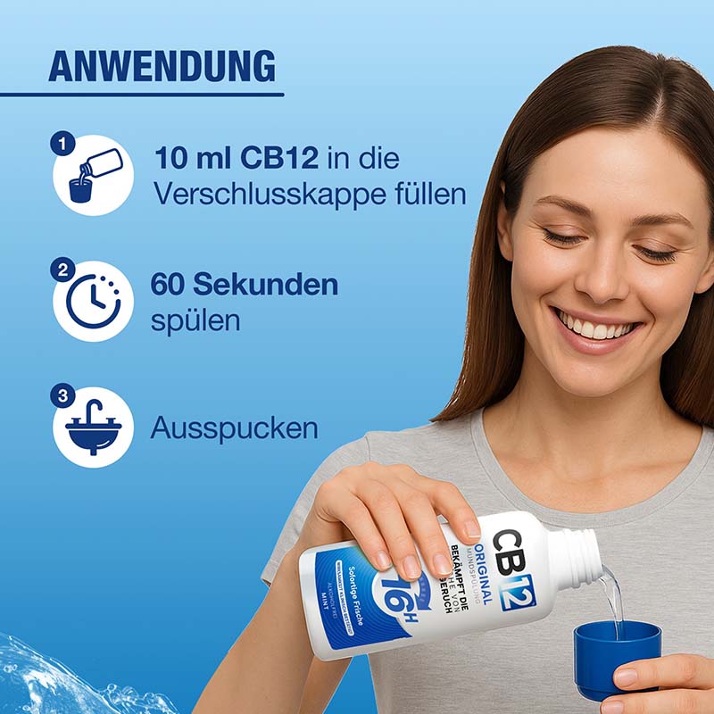CB12 ORIGINAL MUNDSPÜHLUNG  250 ml Spüllösung