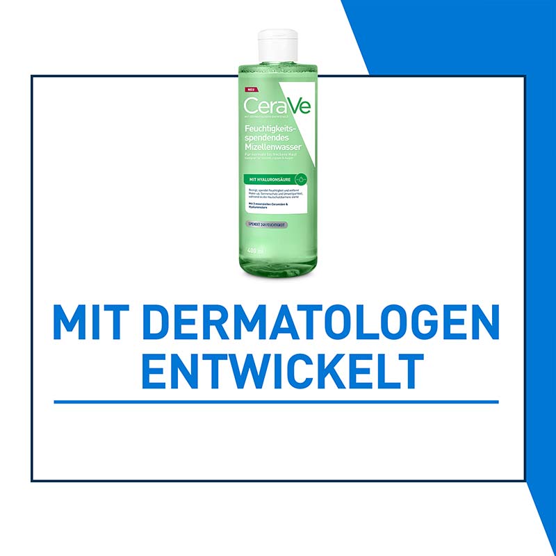 CeraVe Feuchtigkeitsspendendes Mizellenwasser 400 ml Flüssigkeit
