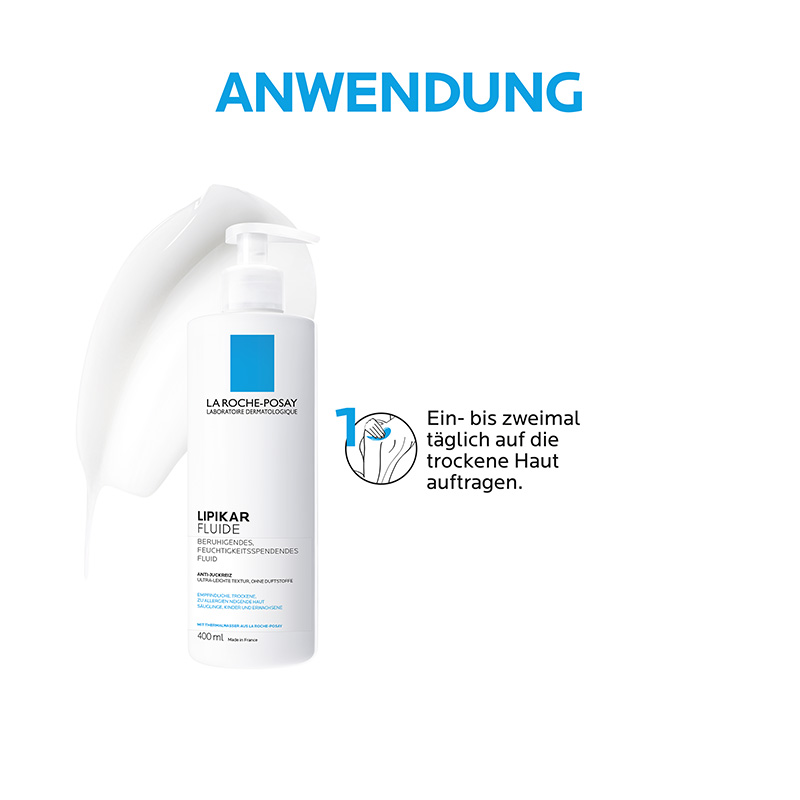 LA ROCHE-POSAY LIPIKAR FLUIDE 400 ml Flüssigkeit