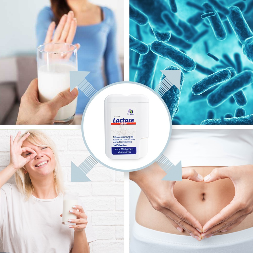 Avitale Lactase 3500 FCC 100 St Tabletten