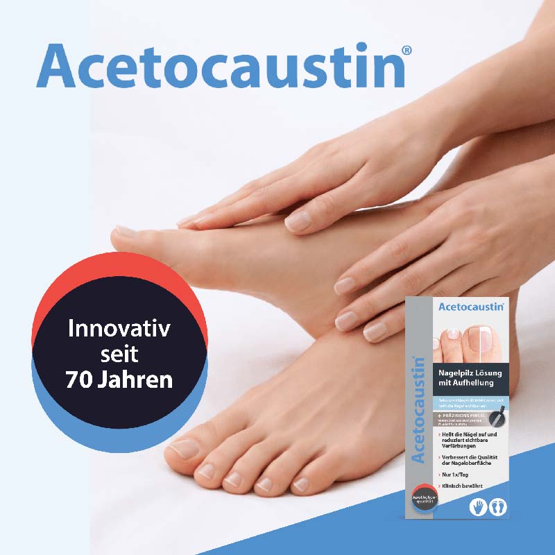 Acetocaustin Nagelpilz Lösung mit Aufhellung 9 ml Lösung
