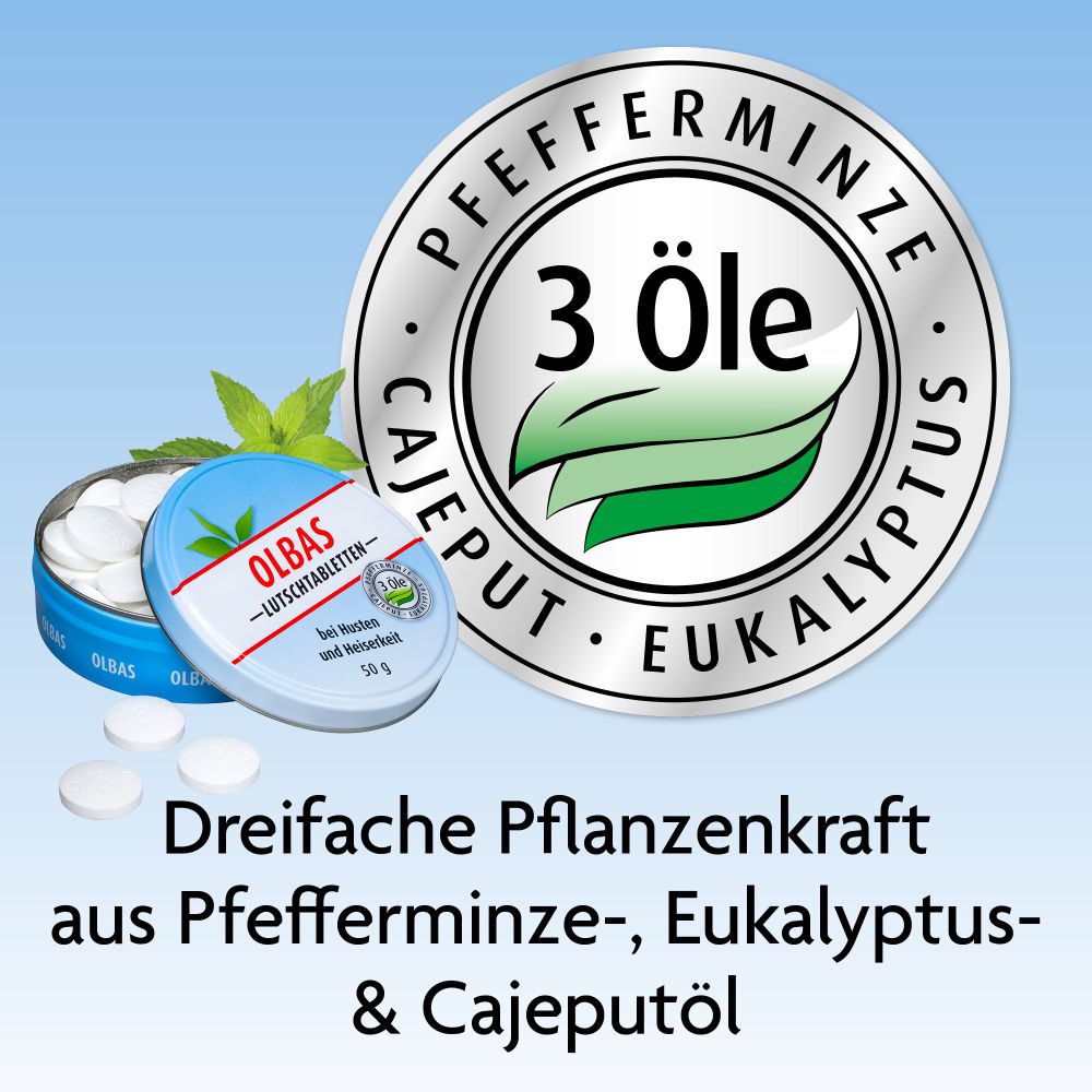 OLBAS LUTSCHTABLETTEN 50 g Lutschtabletten