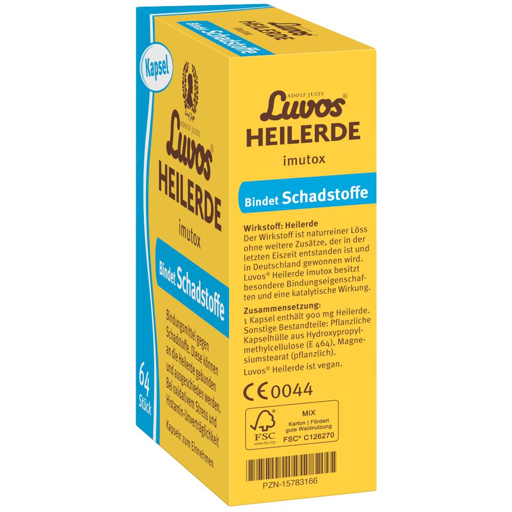 Luvos HEILERDE imutox 64 St Kapseln