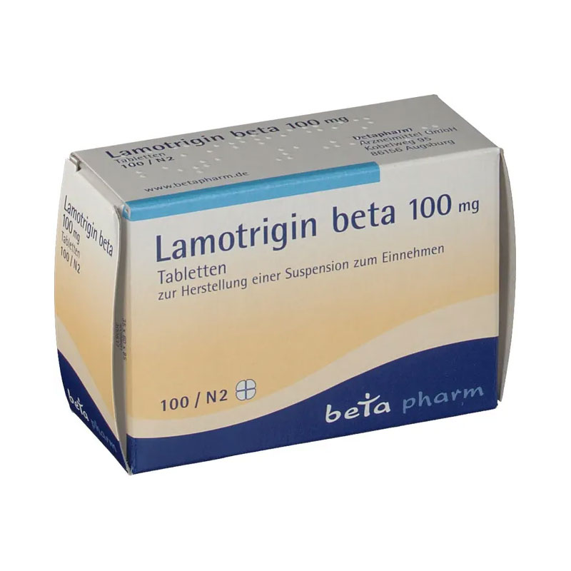 Lamotrigin beta 100mg suspendierbare Tabletten 100 St Tablette zur Herstellung einer Suspension zum Einnehmen