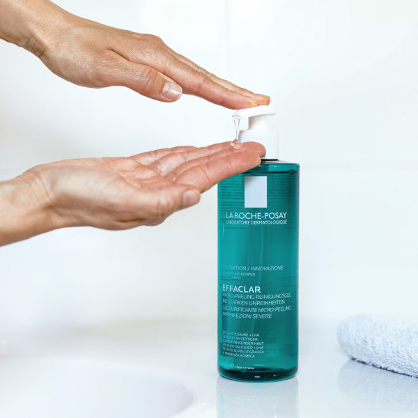 LA ROCHE-POSAY Effaclar Mikro-Peeling Reinigungsgel 400 ml Gel