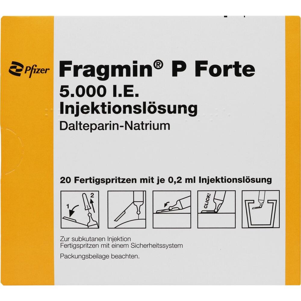 Fragmin P Forte mit Sicherheits-System 20 St Fertigspritzen