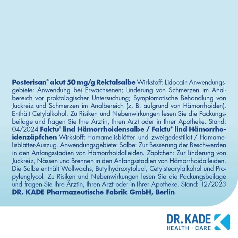 POSTERICARE Hämorrhoiden-Stick 1 St