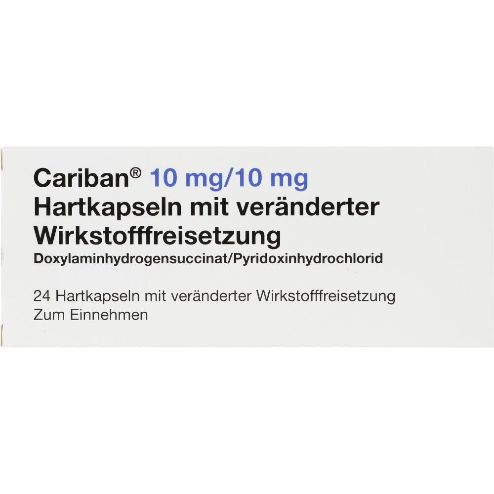 Cariban 10 mg/10 mg 24 St Hartkapseln mit veränderter Wirkstofffreisetzung