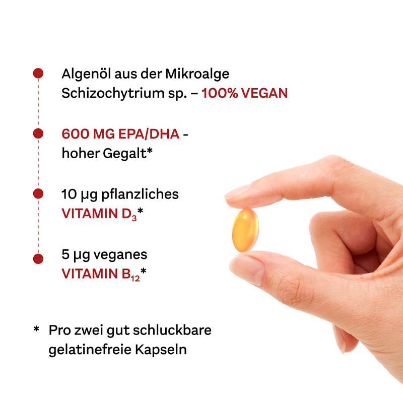 Doppelherz system OMEGA-3 PFLANZLICH 120 St Kapseln