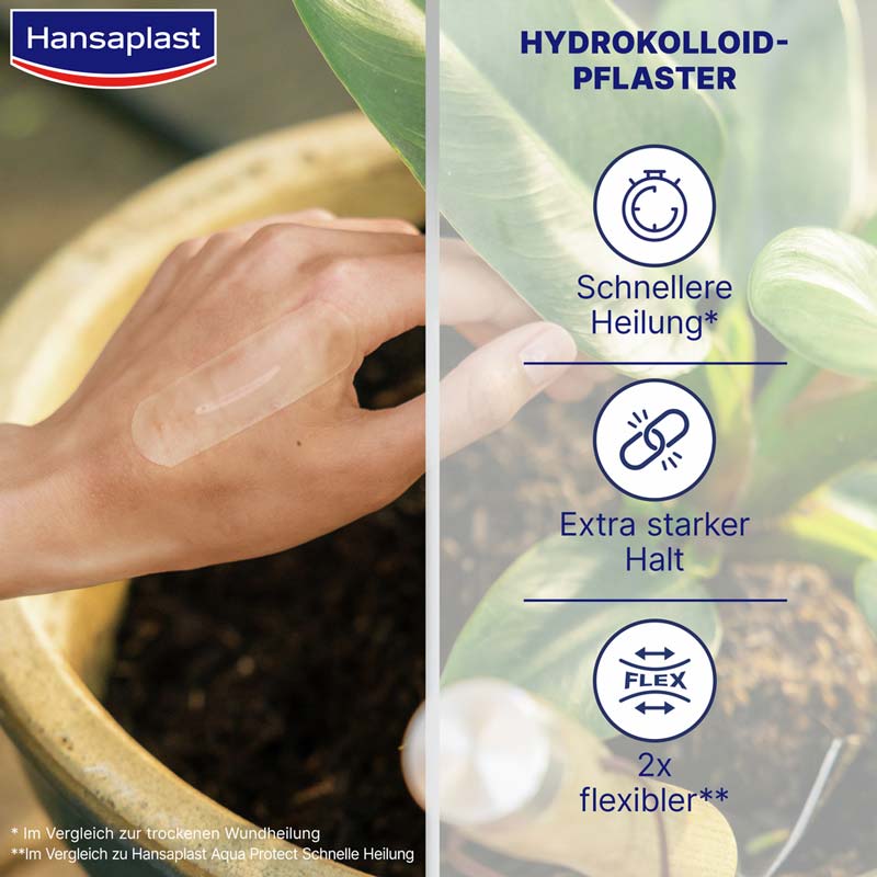 Hansaplast ZWEITE HAUT SCHUTZ HYDROKOLLOID KLEIN 10 St Pflaster
