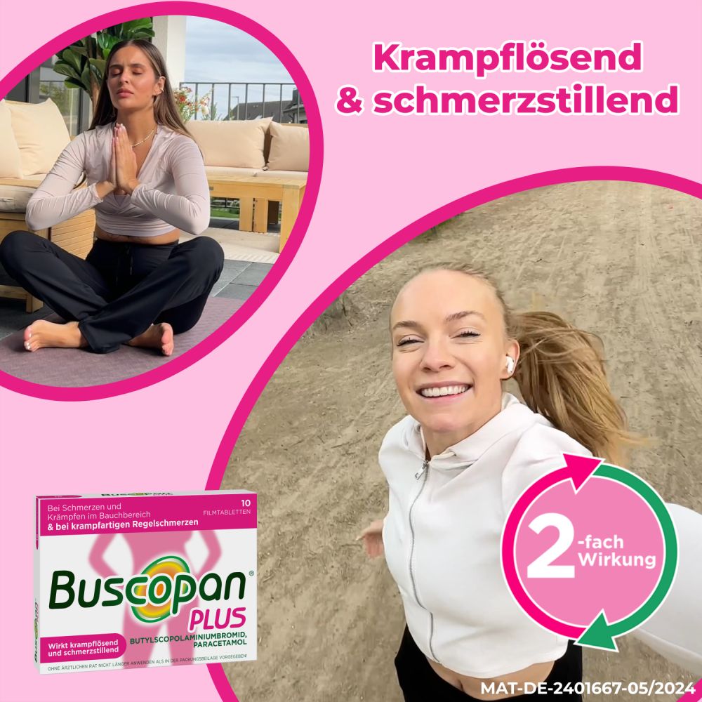 Buscopan PLUS  10 St Filmtabletten