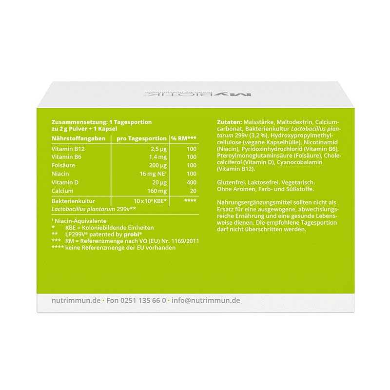 MyBIOTIC BALANCE RDS 1 Packung Kombipackung