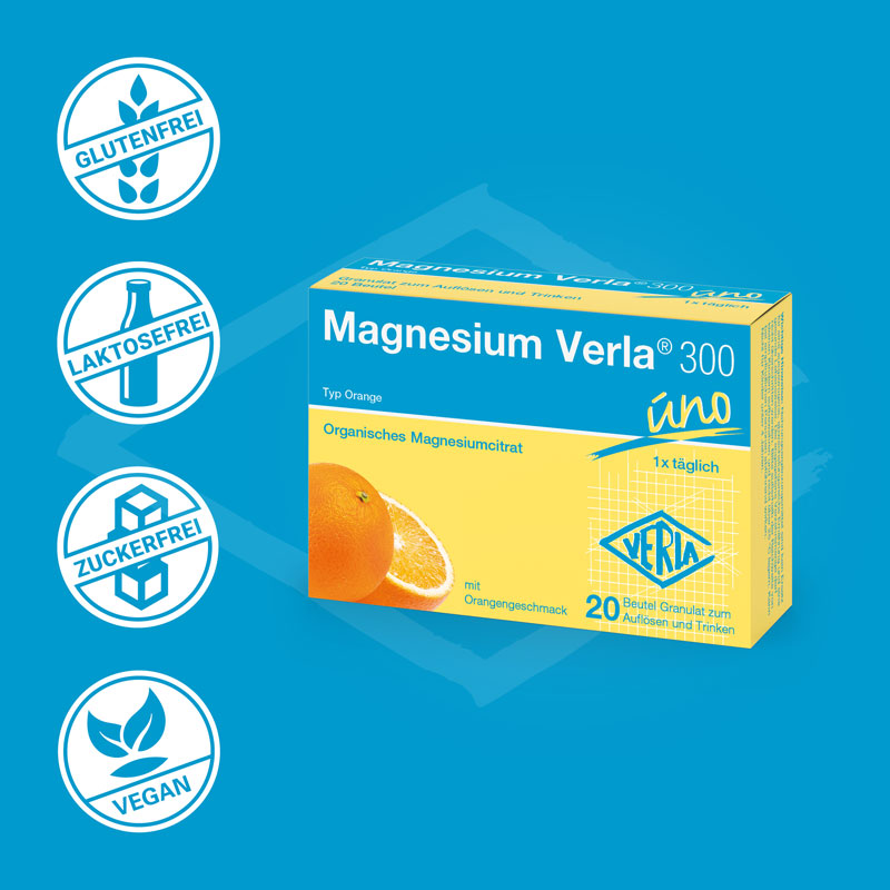 Magnesium Verla 300 uno Typ Orange 20 St Granulat