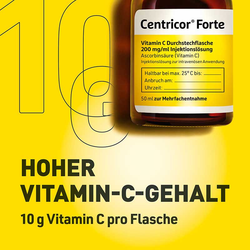 Centricor Forte Vitamin C 20X50 ml Injektionslösung