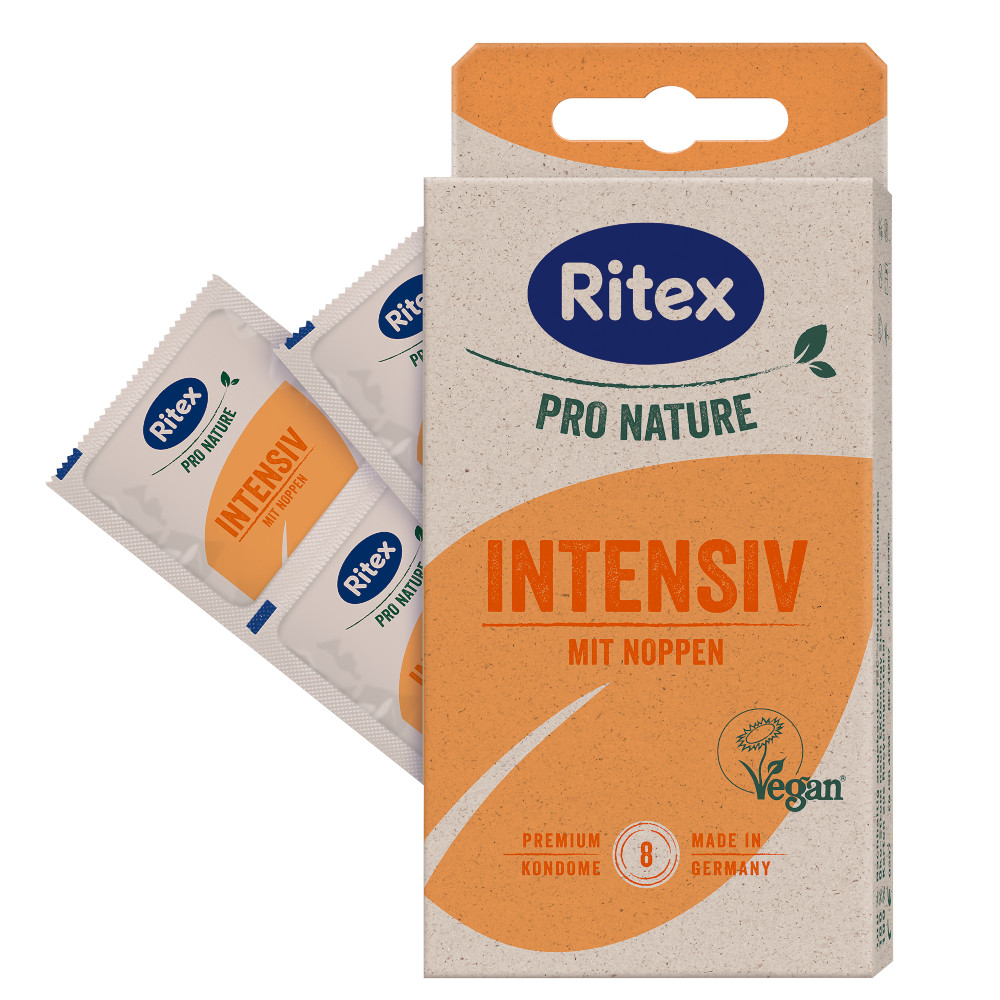 Ritex PRO NATURE INTENSIV vegan 8 St Kondome