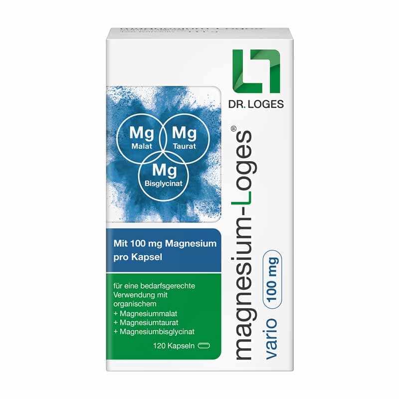 magnesium-Loges vario 100mg 120 St Kapseln