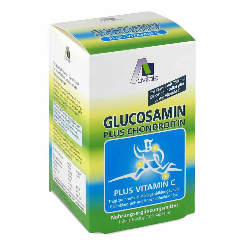 Avitale GLUCOSAMIN PLUS CHONDROITIN 180 St Kapseln