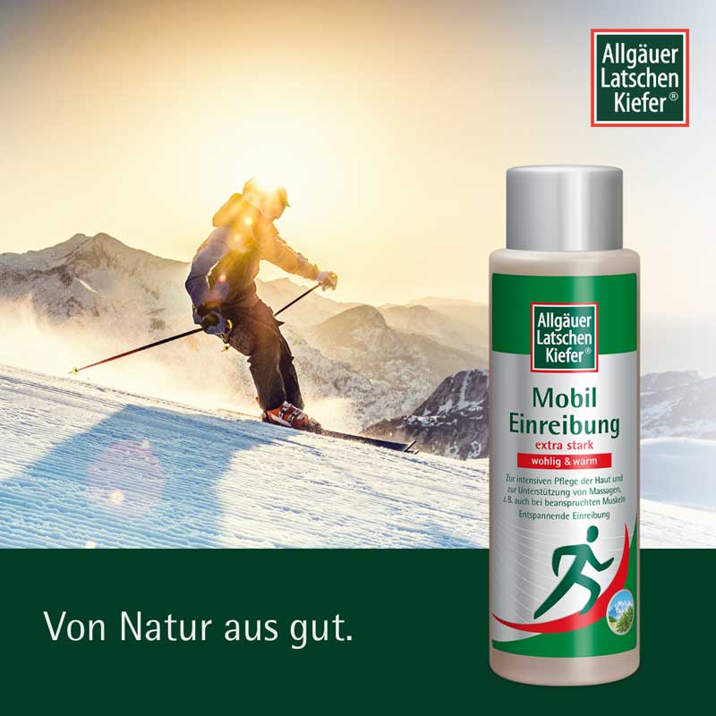Allgäuer Latschen Kiefer Mobil Einreibungen wohling & warm 250 ml Einreibung