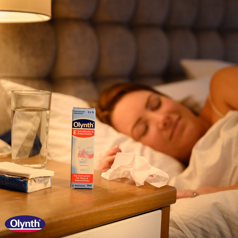 Olynth 0,1 % Nasenspray f&uuml;r Kinder ab 6 J. & Erwachsene mit Schnupfen