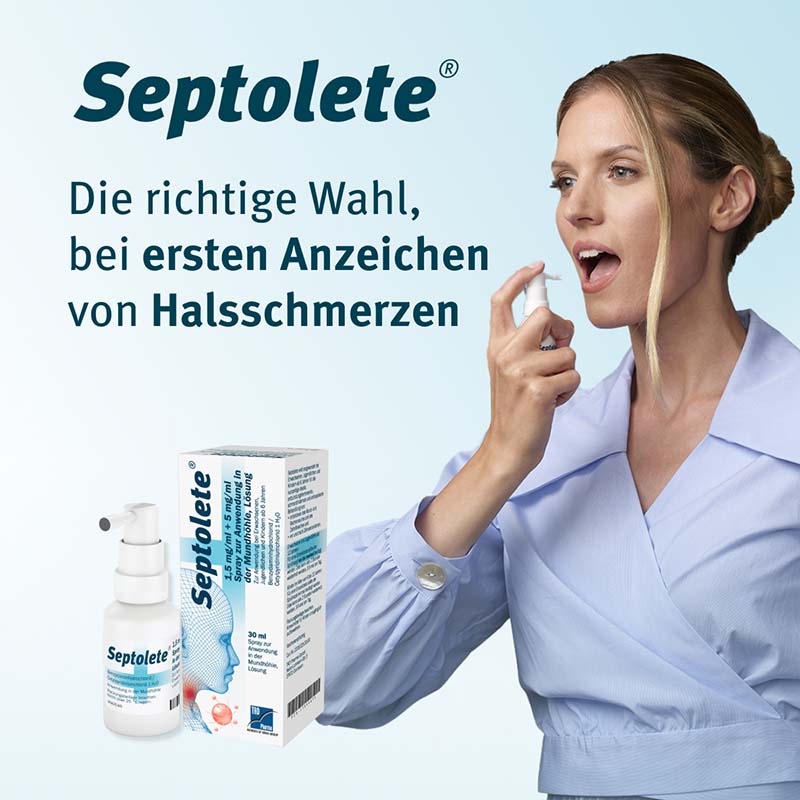 Septolete 1,5 mg/ml + 5 mg/ml Spray 30 ml Spray