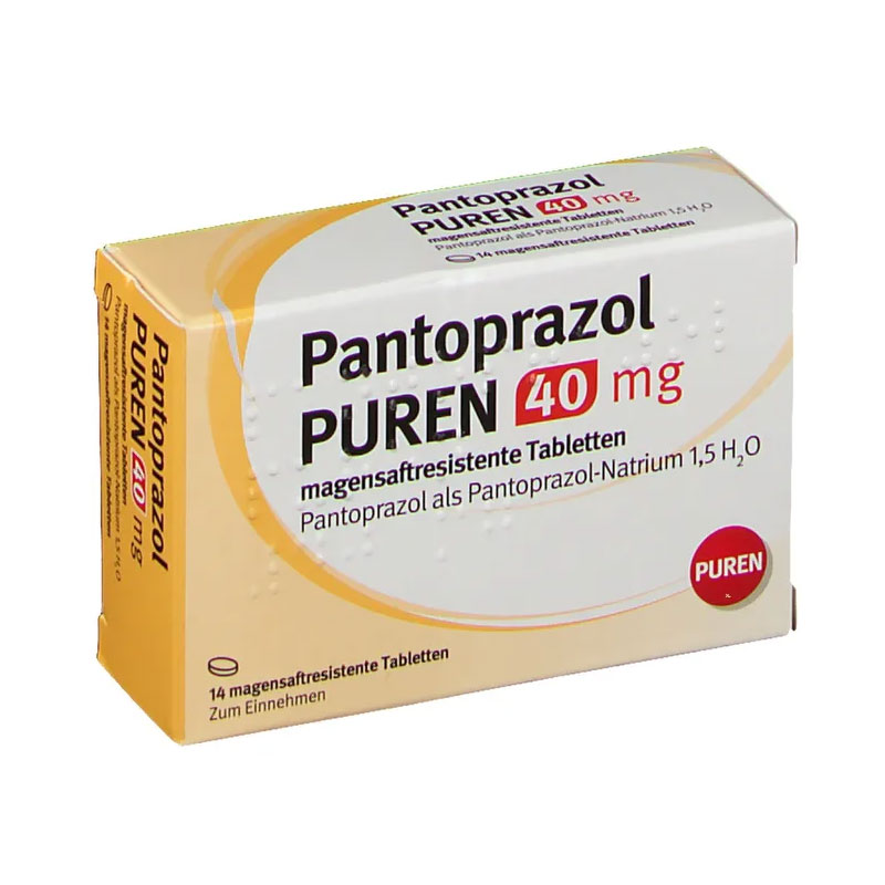 PANTOPRAZOL PUREN 40 mg magensaftres.Tabletten 14 St Tabletten magensaftresistent
