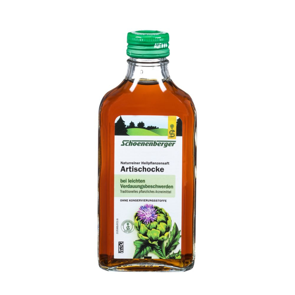 Schoenenberger Artischocke Naturreiner Heilpflanzensaft  3X200 ml Saft