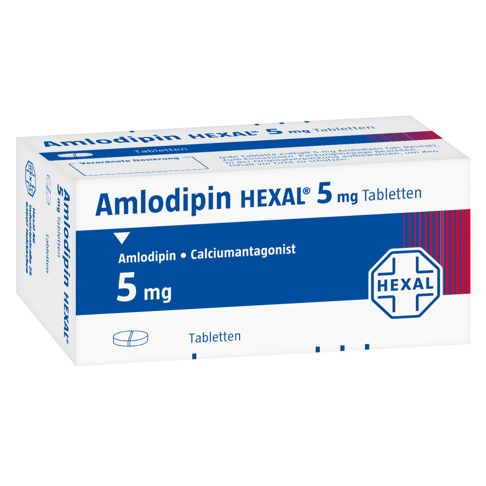 Amlodipin HEXAL 5mg 50 St Tabletten
