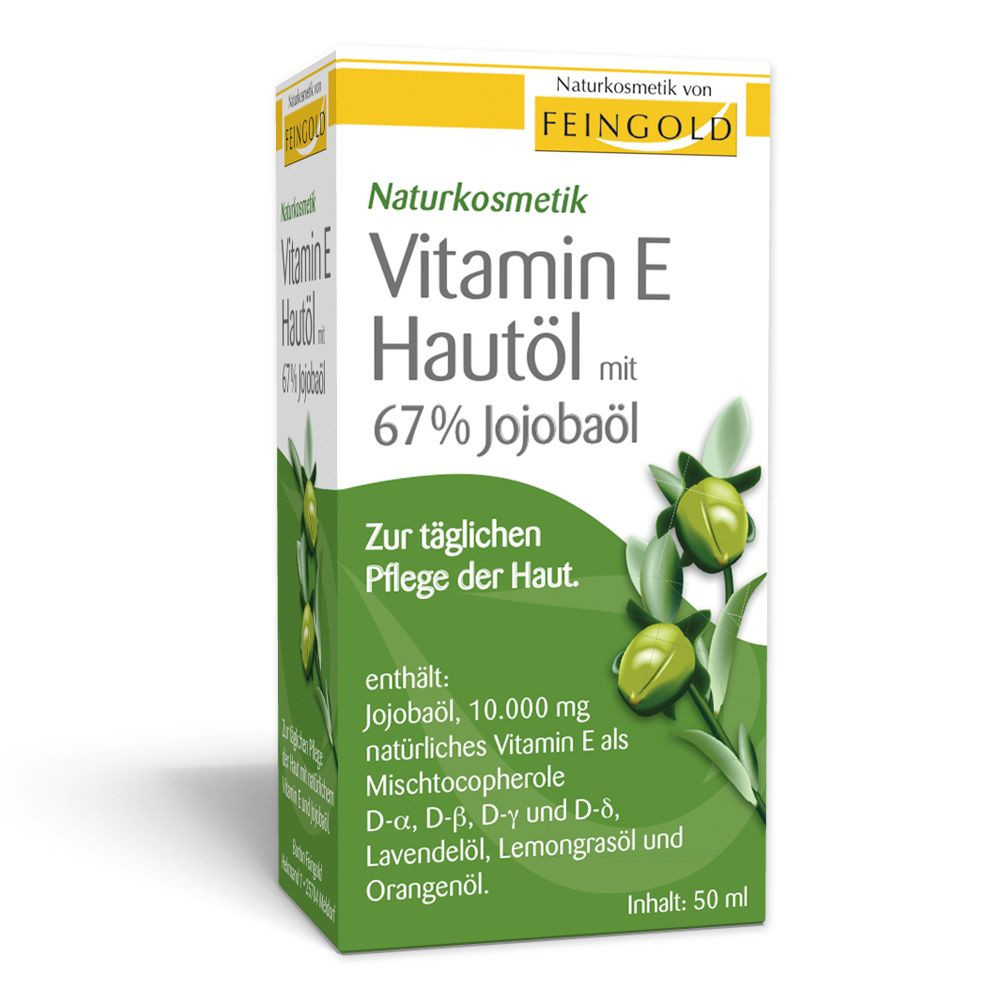 VITAMIN E HAUTÖL mit 67% Jojobaöl 50 ml Öl
