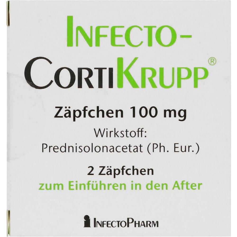 INFECTOCORTIKRUPP Zäpfchen 2 St Suppositorien