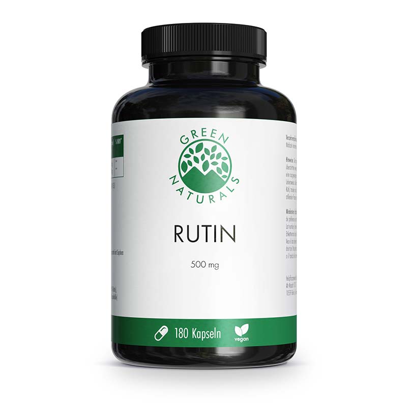 GREEN NATURALS RUTIN 500 mg 180 St Kapseln