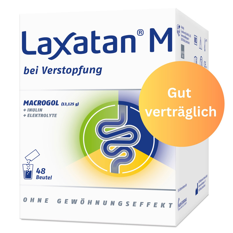 Laxatan M bei Verstopfung 48 St Granulat zur Herstellung einer Suspension zum Einnehmen