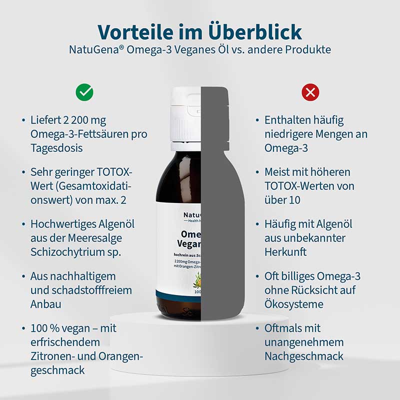 NatuGena Omega-3 Veganes Öl 100 ml 100 ml Öl