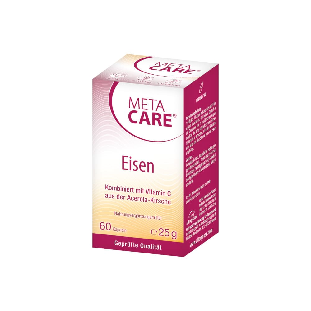 META CARE Eisen 60 St Kapseln